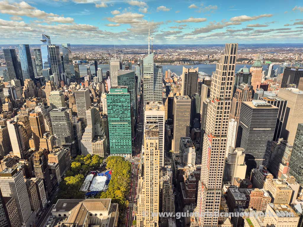 Bryant Park desde Summit One Vanderbilt